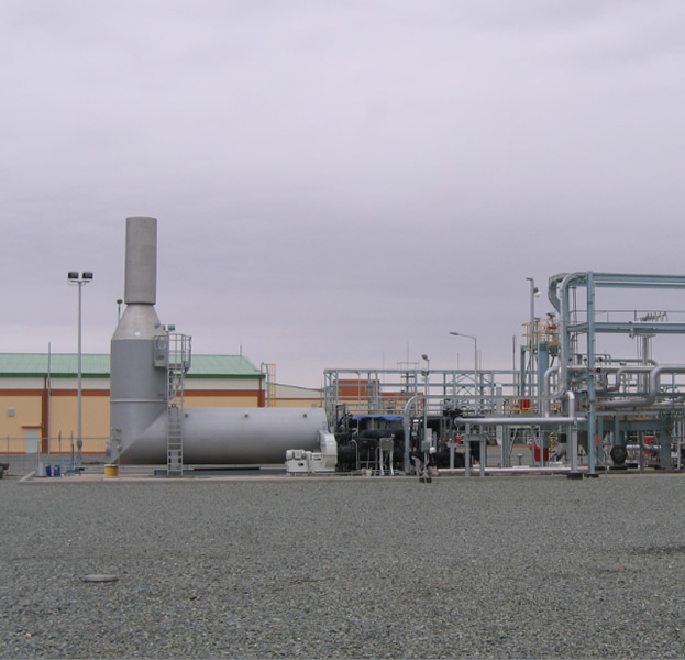 燃烧设备：位于乌兹别克斯坦的直燃式氧化炉可对废气流进行可靠的净化