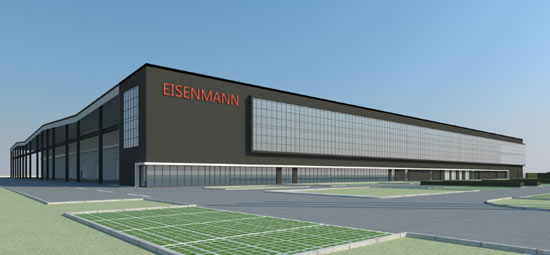 “绿色高效，节能环保”的艾森曼昆山新工厂